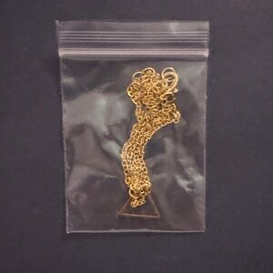 Elegant Gold-Toned Chain Necklace